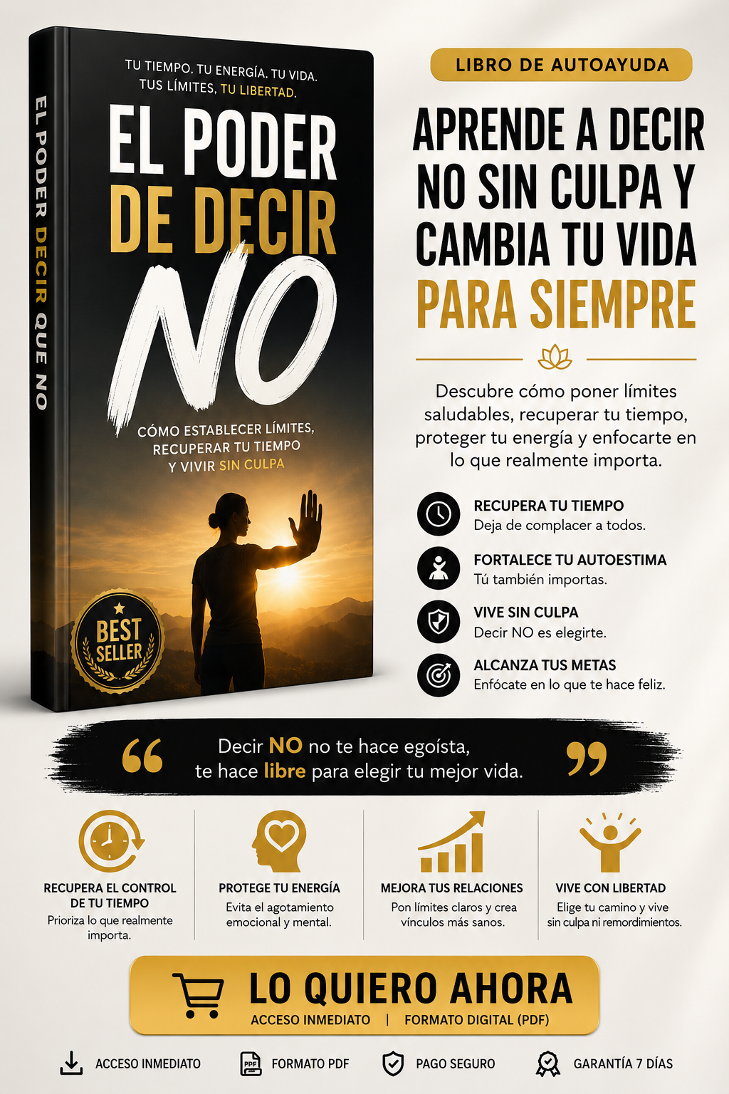 "EL PODER DE DECIR QUE NO"
